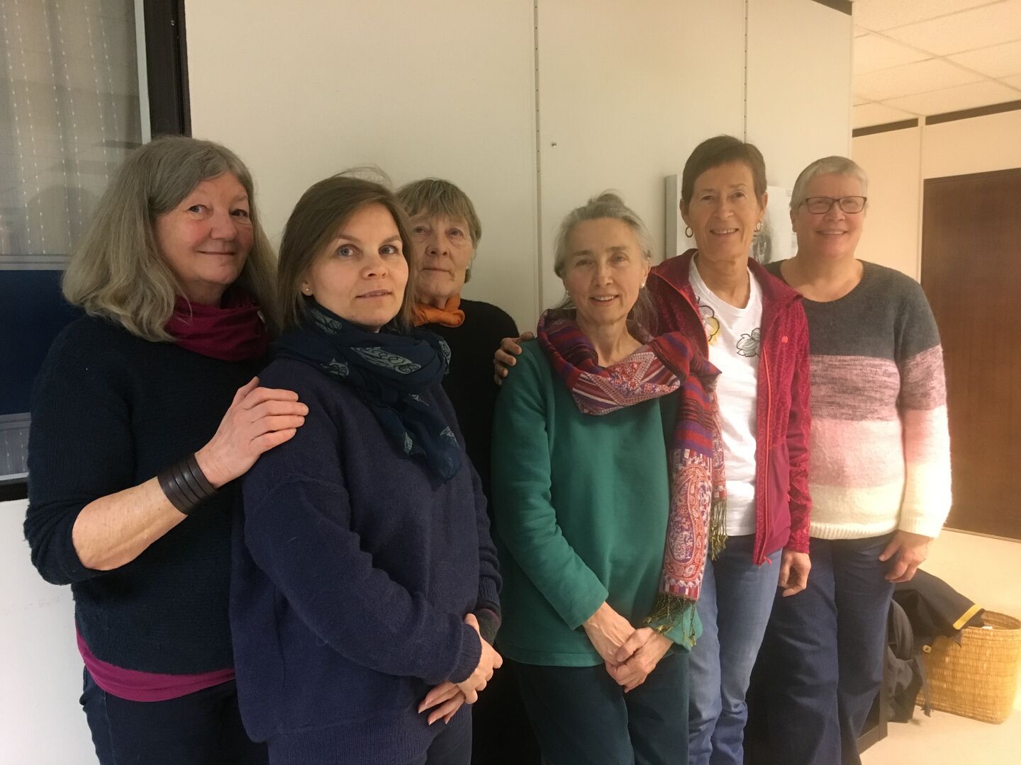 Gruppe med kvinner i Norsk Homøopatisk Pasientforening.